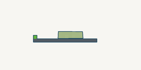 S4 crossing the left-side native cliff task with the intact controller.